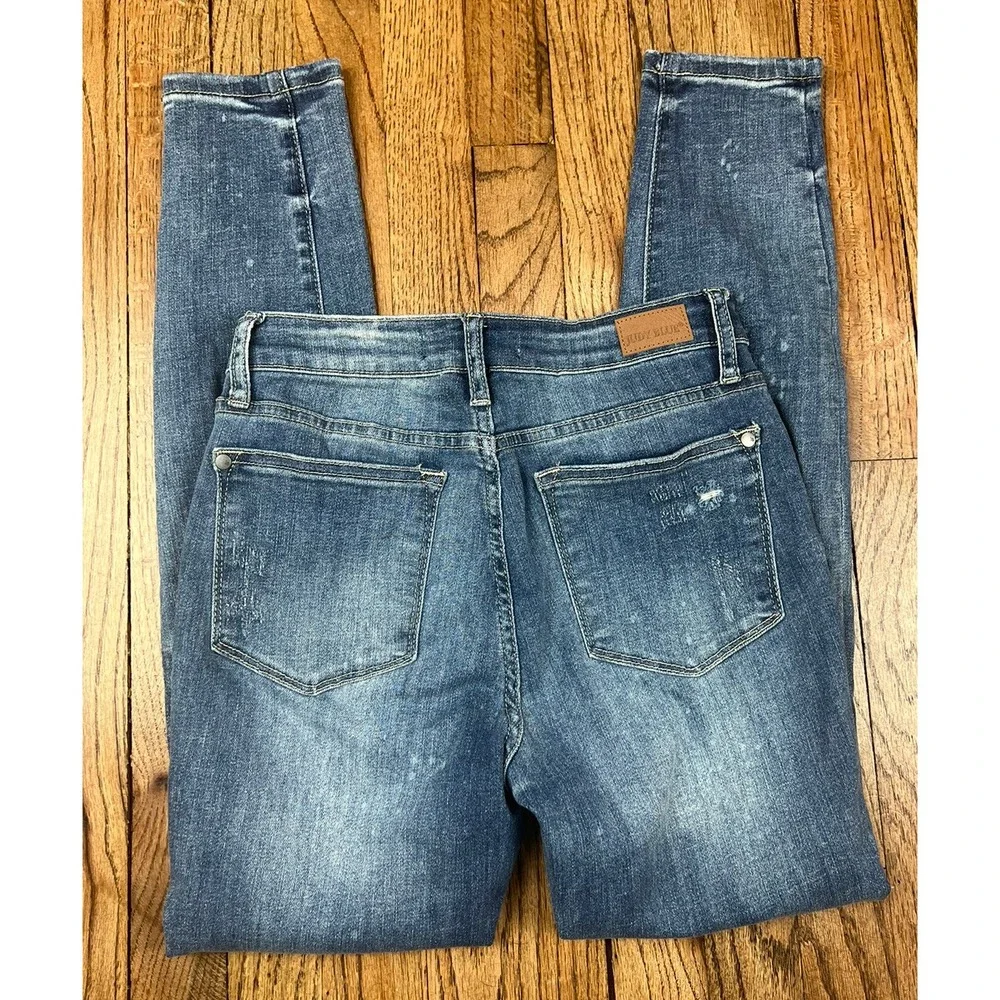 Judy Blue Mid Rise Sz 3|26 Medium Wash‎ Stretch Denim Women's Skinny Jeans